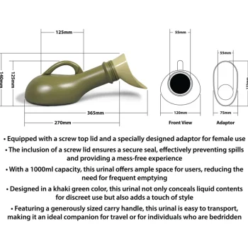 Sale Aidapt Unisex Urinaal Met Schroefdeksel