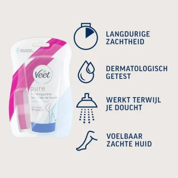 Sale Veet In-Shower Ontharingscrème Voor De Gevoelige Huid