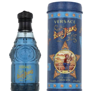 Best Versace Blue Jeans Man - Eau De Toilette 75 Ml