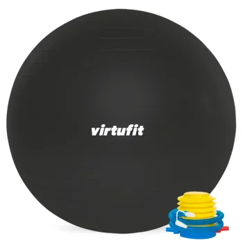 Online VirtuFit Anti-Burst Fitnessbal Pro Gymbal Swiss Ball Met Pomp