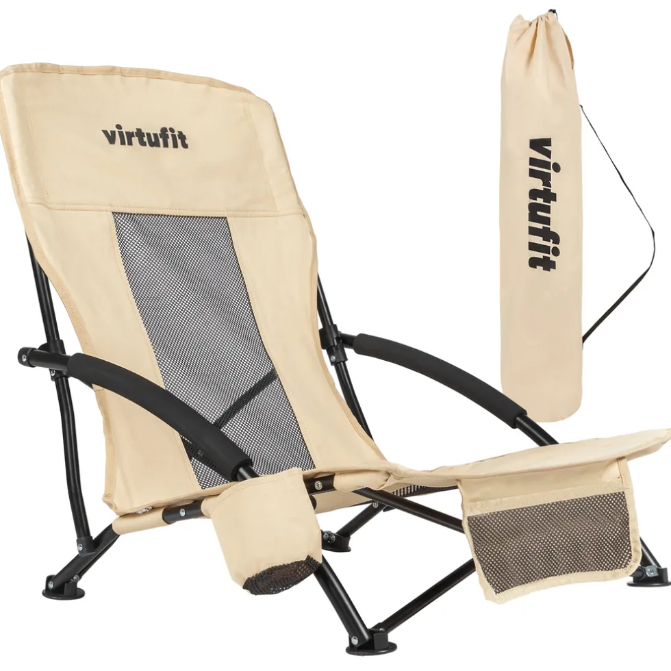 virtufit-opvouwbare-strandstoe-DgdmixOH-0.webp Discount VirtuFit Opvouwbare Strandstoel