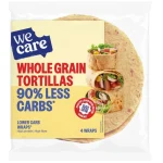 Sale WeCare Whole Grain Tortillas Lower Carb Wraps