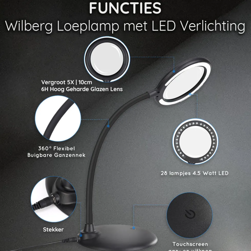 wilberg-loeplamp-met-led-verli-WAaPtrfp-3.webp Online Wilberg Loeplamp Met LED Verlichting